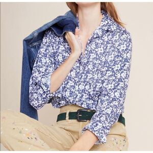 Grayson The Hero Floral Button Down Long Sleeve Shirt Medium